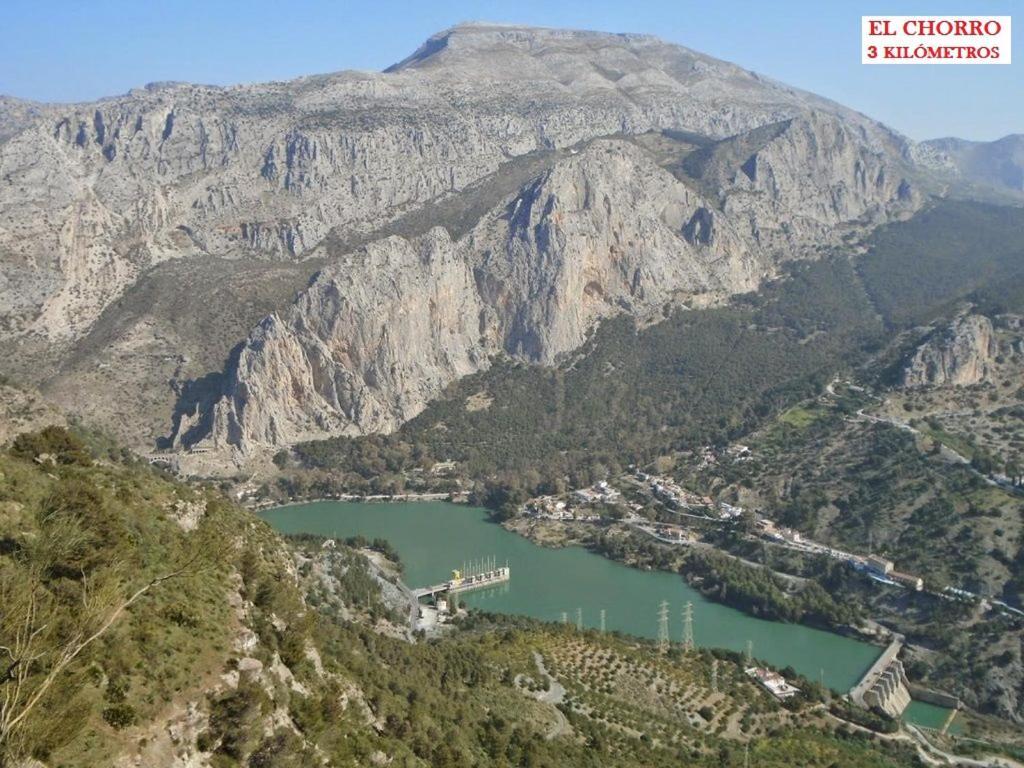 Casa Rural La Teja El Chorro Exteriör bild